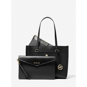 Michael Kors Maisie Large Pebbled Leather 3-in-1 Tote Bag